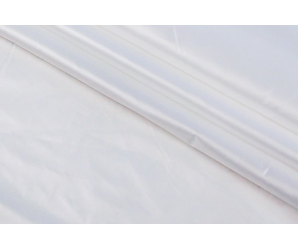 Такнь плащевка Италия MonCler (полиэстер 100%, белый, глянец, шир. 1,45 м)