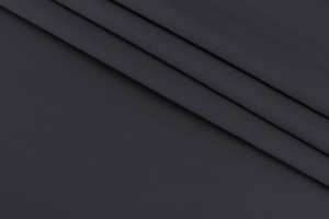 Тканина плащівка Італія (матова, поліестер 100%, чорний, шир. 1,40 м)