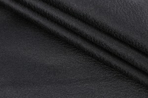 Ткань пальтовая Италия Loro Piana (кашемир 100%, черный, шир. 1,6 м)