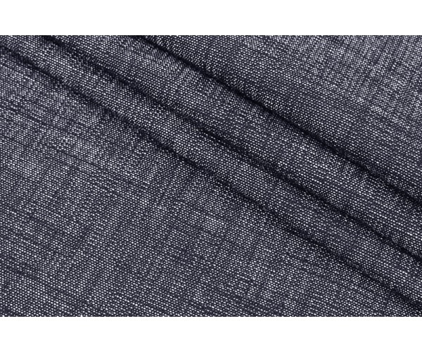 Тканина пальтова Італія (котон 100%, чорно-білий, штрихи, шир. 1,50 м)