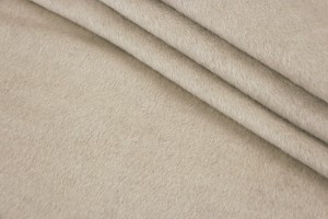 Ткань пальтовая Италия (шерсть 50%, альпака 50% песочно-серый, шир. 1,50 м)