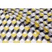 Ткань шелк Италия (шелк 100%, разноцветный, куб, ширина 1,40 м)