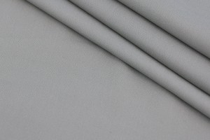 Ткань шелк Италия (шелк 100%, серый, шир.1,30 м)