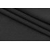 Тканина креп-шелк Італія (шовк 100%, чорний, шир. 1,30 м)
