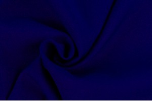 Ткань креп Барби Люкс (полиестер 98% эластан 2%, тёмно-синий, шир. 1,50 м)