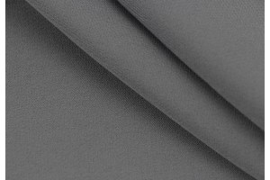 Ткань креп Барби Люкс (полиестер 98% эластан 2%, серый, шир. 1,50 м)