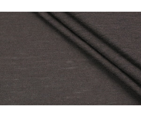 Тканина трикотаж Італія (шерсть 100%, коричневий, шир. 1,50 м)