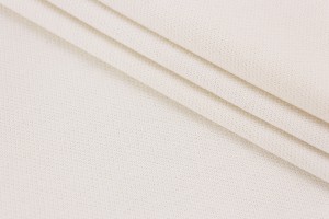 Ткань трикотаж Италия (коттон 100%, молочный, шир. 1.80 м)