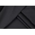 Тканина трикотаж-резинка Італія (коттон 100%, чорний, шир. 1.02 м)