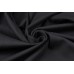 Тканина трикотаж-резинка Італія (коттон 100%, чорний, шир. 1.02 м)