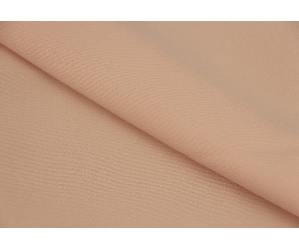 Ткань креп Барби Люкс (полиестер 98% эластан 2%, лососевый, шир. 1,50 м)