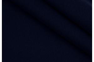 Ткань креп Барби Люкс (полиестер 98% эластан 2%, темно-синий, шир. 1,50 м)