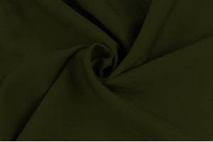 Ткань креп Барби Люкс (полиестер 98% эластан 2%, серо-оливковый, шир. 1,50 м)