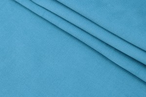 Ткань микровельвет Италия Loro Piano (коттон 100%, голубой, шир. 1,50 м)