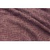 Ткань лен костюмный Италия (лен 100%, молочно-бордовая клетка, шир. 1,40 м)