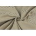 Ткань прошва Италия (коттон 100%, бежевая ткань с вышивкой, шир. 1,40 м)
