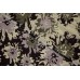 Ткань жаккард Италия (двухсторонний, вискоза 50%, полиэстер 50%, золото/бордо, цветы, шир. 1,40 м)