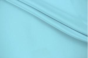 Тканина шовк Каді Італія (50% шовк 50% віскоза, темно-блакитний, шир. 1,40 м)